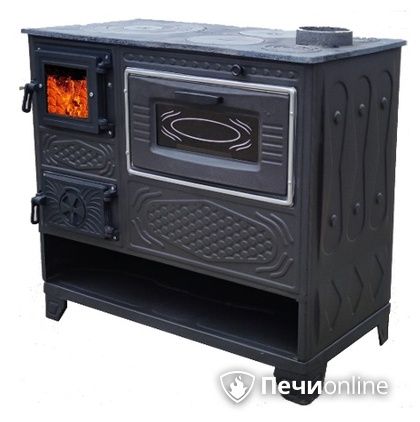Отопительно-варочная печь МастерПечь ПВ-05С с духовым шкафом, 8.5 кВт в Белгороде